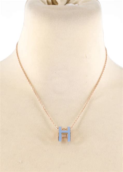 hermes h pendant|hermes pop h pendant necklace.